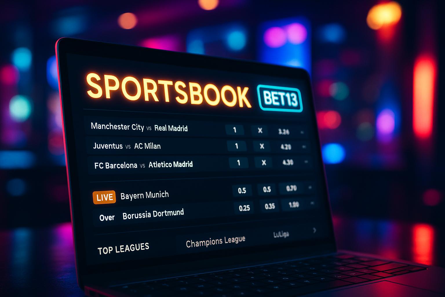 Aposte em apostas esportivas no cassino online BET13